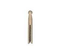 Rayher Pinzas Madera Cabeza Redonda, 11 cm, 50 uds., 6400500 | Dimensiones 14,5 × 10 × 6,3 cm, ideal para manualidades, muñecos, ángeles navideños, figuras y tender ropa.