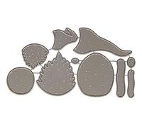 Rayher Plantilla troquelado duendes, 0,7-3,8 x 0,5-5,6 cm, para recortes y relieves, 50237000