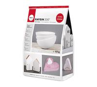 Rayher Polvo moldear Raysin 200 blanco, 10 kg yeso en polvo, seca al aire, manualidades, 34475102