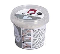 Rayher Raysin 100 polvo para moldear, blanco, secado rápido al aire, cubo 400 g, 34406102