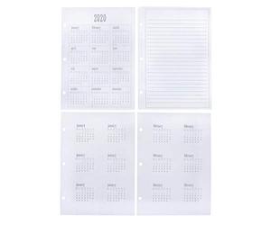 Rayher Resumen anual 2020, A5, FSC Mix Credit, varios colores, Monatsstick.& Notizzett, 15Blatt