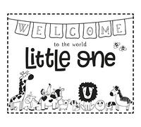Rayher Sello Welcome Little One, Madera, marrón, 6 x 6 x 2.6 cm