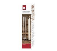 Rayher Set molde vela, 27 cm, 2,5 cm ø, para hacer cirio, 31642000