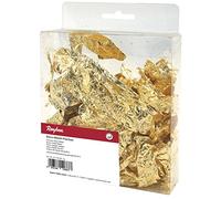 Rayher Sg Educación Ray 2171506 deco-metal Flake, oro