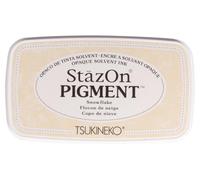 Rayher StazOn Almohadilla de tinta de pigmento, 9,6x5,5x2,2cm, blanco, 29206102