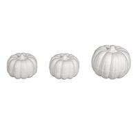 Rayher Surtido de Calabazas de poliestireno, 1ud 7x6cm, 2uds 5,5x4cm, Bolsa 3uds, 33493000