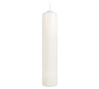 Rayher Vela grande color crema, 30 cm largo, 6 cm ø, para comuniones, bodas y manualidades, 3140396