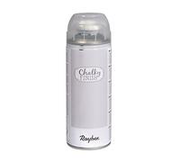 Rayher Vernice a gesso Chalky Finish ultra opaca Bomboletta spray 400ml, grigio, a base d’acqua, vintage shabby chic, 34371558, 1 Unità (Confezione da 1)