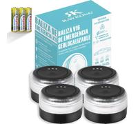 Baliza V16 Geolocalización Homologada Indicadores LED eSIM Datos Incluidos x4