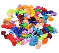 Raylinedo? Mezcla 100pcs tradicional nudo chino rana botones cierre cierres de tejido a mano para DIY Costura