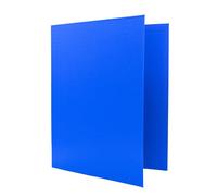 Raylu Paper® - Archivador 4 anillas en D de 40 mm, archivador A4 con anillas para guardar documentos, A4 de tamaño 33,5 cm de alto x 26 cm de ancho y lomo de 6 cm de grosor (Azul Oscuro)