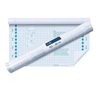 RAYLU PAPER - Forro Autoadhesivo para Plastificar Libros y Cuadernos de 80 micras, Polipropileno Fundido Transparente que Protege tus Materiales Escolares (20 x 0,5)