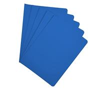 Raylu Paper® - Pack de 25 Subcarpetas de cartulina para documentos, con agujeros para fastener y colores vivos. Carpetas de cartulina kraft gruesa de 200g (Azul Marino, A4)