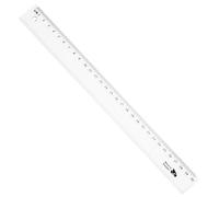 Raylu Paper - Regla Transparente, Regla de Plástico Resistente y de Precisión con Medición en Centímetros y Milímetros, Ideal para Escuela, Oficina y Dibujo Técnico (30 cm)