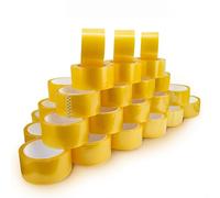 RAYLU PAPER® - Rollos de Precinto, Cinta Adhesiva para Embalaje de Cajas de Envío Resistente y Extra Fuerte, 66 metros x 50 mm de ancho (36 unidades, Transparente)
