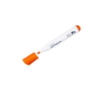 RAYLU PAPER Rotulador para Pizarra Blanca, Rotulador para Pizarra de Punta Redonda de 3mm de Borrado en Seco, No Tóxicos, para Pizarra Blanca y Pizarra Magnética (Naranja)