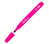 RAYLU PAPER Rotuladores Permanentes con Punta de 2mm, Rotulador Permanente Resistente al Agua y la Decoloración de Secado Rápido, Ideal para Papel, Cartón, Plástico, Metal y Tela (Rosa, 1 ud)