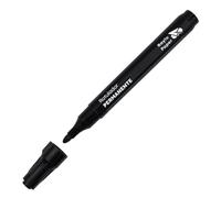 RAYLU PAPER Rotuladores Permanentes con Punta de 2mm, Rotulador Permanente Resistente al Agua y la Decoloración de Secado Rápido, Ideal para Papel, Cartón, Plástico, Metal y Tela (1, Negro)