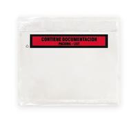 Raylu Paper® - Sobres Portadocumentos Adhesivos para Packing List de Envíos. Bolsas para Albaranes Transparentes con Autocierre Resistente. Pack de 1000 Unidades. (Tamaño A6)