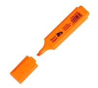 RAYLU PAPER Subrayador Fluorescente con Punta Biselada, Marcador Fluorescente con Trazo de 2-5mm, Rotuladores Fluorescentes para Organización (1, Naranja)