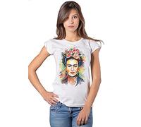 Rayman Raving Rabbids 2044 Moda Urban Slub Lady Mujer 100% Algodón flameado, Color blanco., S