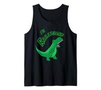 Raymond I'm Rrraymond Lindo T-Rex Dino Roar Nombre para Niños Camiseta sin Mangas