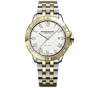 Raymond Weil Reloj Analógico para Hombres de Cuarzo con Correa en Acero Inoxidable 8160-STP-00308