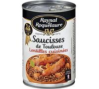 Raynal Et Roquelaure Saucisses Toulouse Aux Lentilles Cuisinées 420G - Livraison Gratuite Pour Les Commandes En France - Prix Par Unité