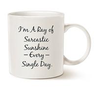 Rayo De Sol Sarcástico Taza Con Asa Taza De Café Cerámica Tazas Para Cacao Oficina Leche 330Ml