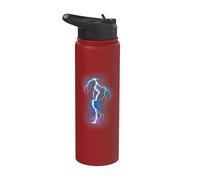Rayo Golpe De Rayo Tormenta Eléctrica Tormenta Eléctrica Stainless Steel Insulated Water Bottle