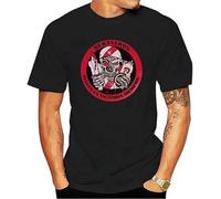 Rayo Vallecano Bukaneros - Camiseta de algodón estampada para hombre, Negro , XL