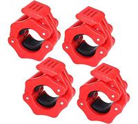 Rayong 4 Piezas Abrazaderas Mancuernas 25 mm Abrazaderas de Barra, Bloqueadores Mancuernas, Pinza de Resorte para mancuerna y Barras para Levantamiento de Pesas Y Entrenamiento de Fuerza