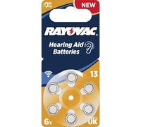 Rayovac Hearing aid 13, 6-pack batería no-recargab