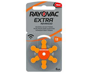 Rayovac 13 Extra 60x Advanced Hearing Aid Batteries PR48 / 13AE / DA13 / P13 / PR13H by Rayovac