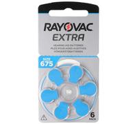 Rayovac 675AUX-6XEMF - Pilas para audífonos (6 Unidades)