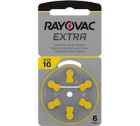 Rayovac Batería Extra Avanzada para audífonos tamaño 10 (Paquete de 60 Unidades)