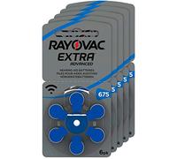RAYOVAC - Batería para audífonos (675, 1,45 V, 640 mAh)