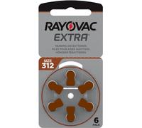 Rayovac Extra Advanced - 60 pilas con tecnología Active Core 312, la última generación de pilas para audífonos