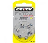 Rayovac Extra Mercury Free - Pila para audífonos (Tipo 10/PR70)