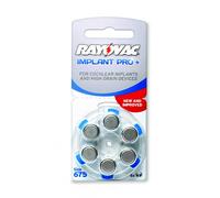 Rayovac Implant pro+ H675 pilas para implantes cocleares 6 unidades