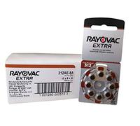 Rayovac Pilas para audífonos sin Mercurio Extra avanzadas, tamaño 312 (80 Unidades)