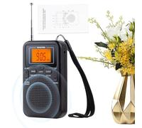 Raypontia 12.5x5.8x1.8cm Radio De BolsilloAM FM, Analógica De Transistor Portátil, Bolsillo con Pilas 2 Pilas AA (no Incluidas), Pequeños Regalos para Personas Mayores, Frecuencia FM 87-108MHZ