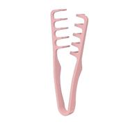 Raypontia 5 Piezas Peine De Estilo Texturizado, 19x9cm ABS Peine Texturizador, Peines Para Cubrir Las Costuras, Accesorio De Aseo Ligero Para Hombres Cabello Rizado, Uso De Peluquería
