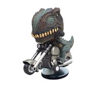 Raypontia Adorno de T-Rex para salpicadero de Coche, Adorno de Coche de Tiranosaurio Rex - Decoración de Motocicleta a la Deriva con Dinosaurios - Decoración Creativa de Dinosaurio T-Rex, Figura