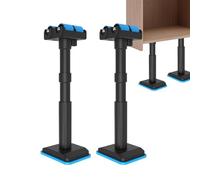 Raypontia Barra de apoyo para ahorrar trabajo, soporte telescópico | Gato hidráulico de montaje para muebles de altura ajustable, barra de apoyo para levantar, ahorra trabajo para dormitorio, baño,