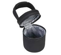 Raypontia Bolsa aislante para leche materna de viaje, bolsa de almacenamiento de leche materna, bolsa para biberones con correa extraíble, bolsillos aislados para biberones, apto para 2 grandes