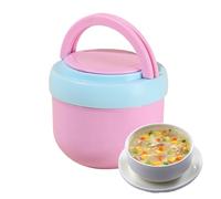 Raypontia Contenedor Térmico Para Alimentos,Jarra de Vacío Apta para Microondas y a Prueba de Fugas | Bowl Térmico Aislado Para Sopa Y Comida Caliente | Para Oficina, Desplazamientos, Escuela, Hogar,