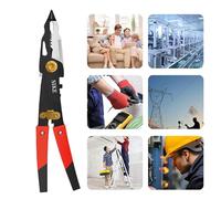 Raypontia Cortador y Pelador de Cables - Multifuncional y Transformable - Herramienta de Electricista con Pinzas para Pelar Alambre - para Taller Garaje Hogar Aficionados y Expertos