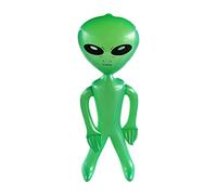Raypontia Globos extraterrestres - 90 cm muñeca inflable alienígena, espíritu inflable de Marsman, Halloween inflable alienígena, tema alienígena para niños, decoración de fiesta de cumpleaños