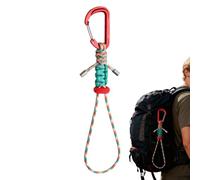 Raypontia Llavero de Cuerda Paracord | Correa de Paracord para Botella de Agua con Mosquetón - Lanyard de Cuerda | para Hombres Botella de Agua Deportes al Aire Libre Senderismo Trekking Escalada